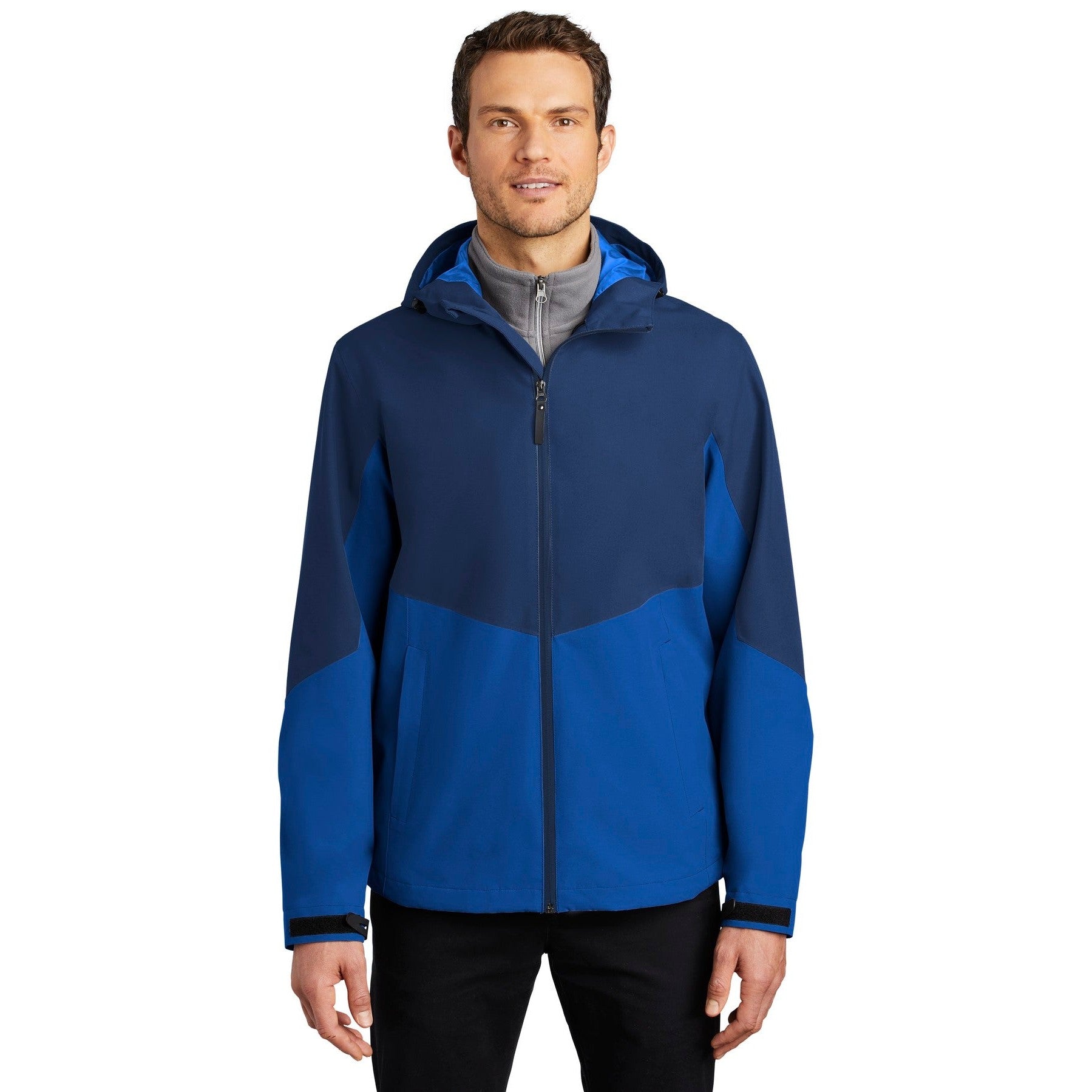 Port Authority-Port Authority ® Tech Rain Jacket J406-MedTech-2